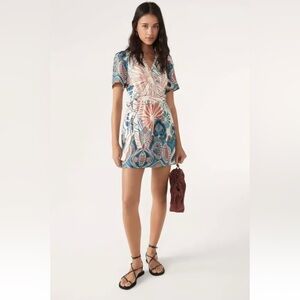 NWOT. ba&sh Robe Jara Dress. Size M.